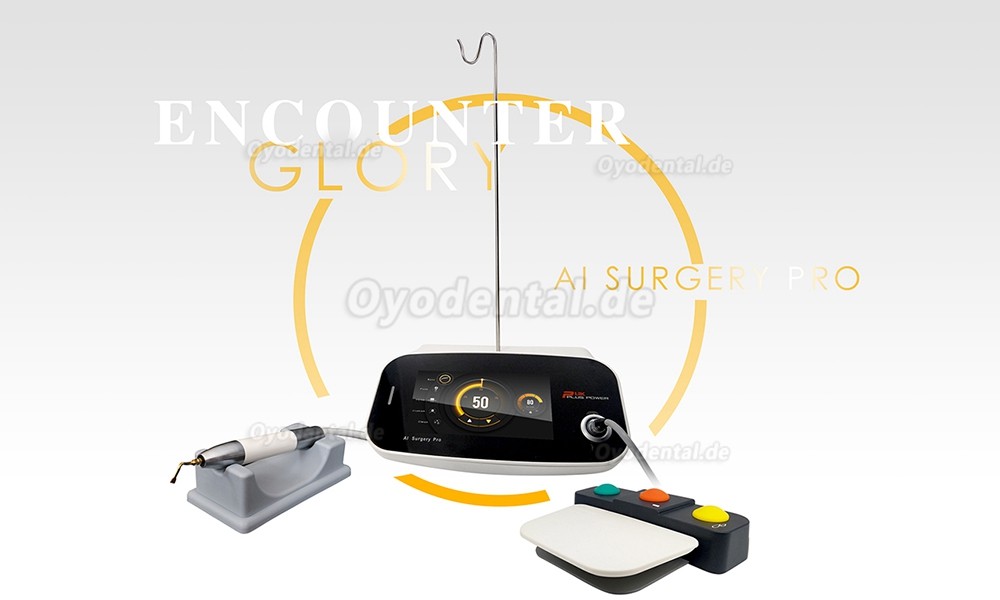 Pluspower® Ai Surgery Pro Dentale Piezochirurgie-Einheit Ultraschall-Piezo-Knochenchirurgiegerät